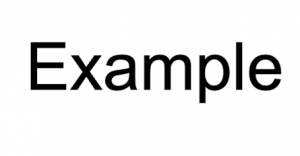 San serif font does not have a stroke at the end of a letter's stem.