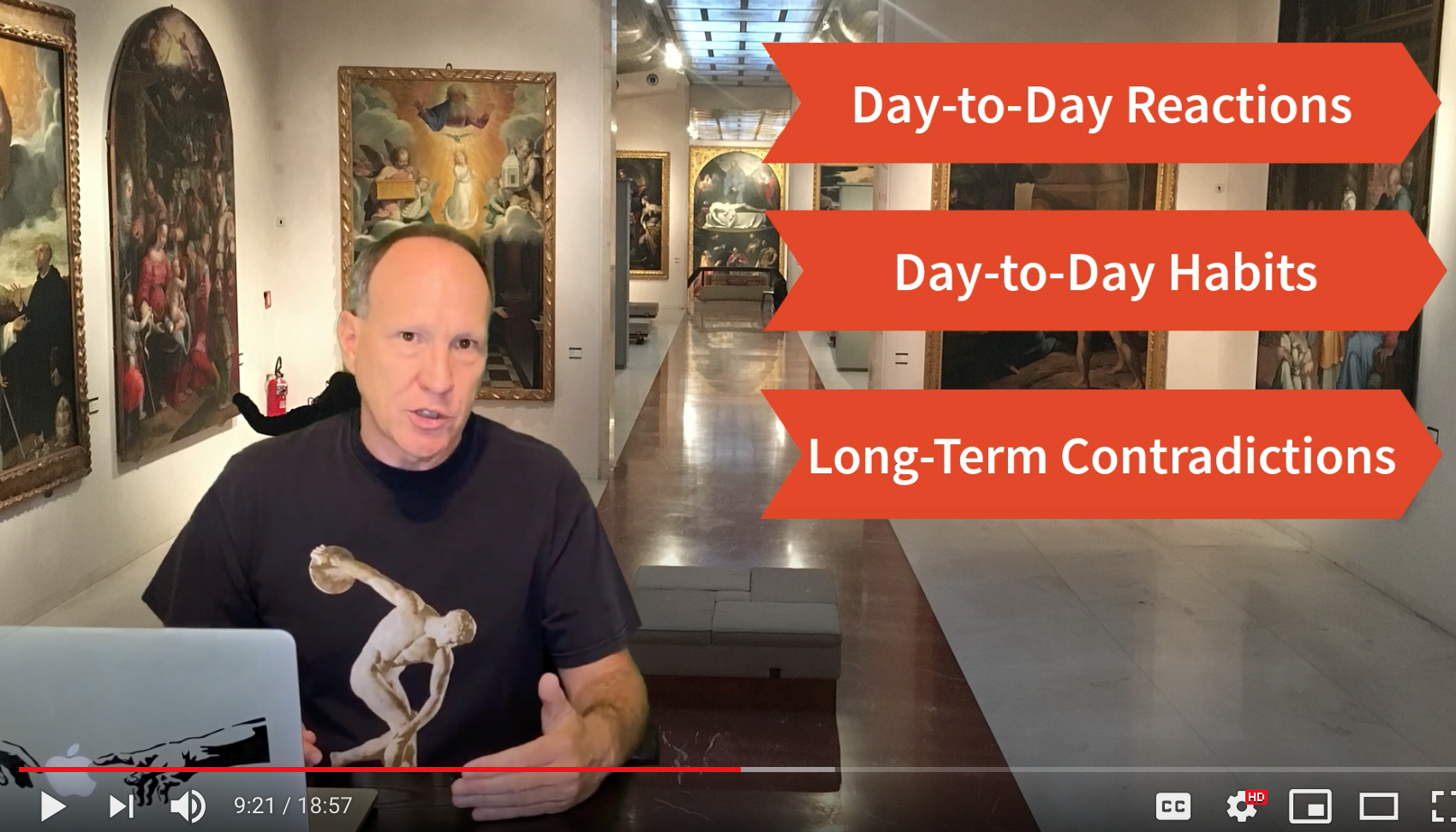 screenshot of youtube video with Dr. Steve Gedeon