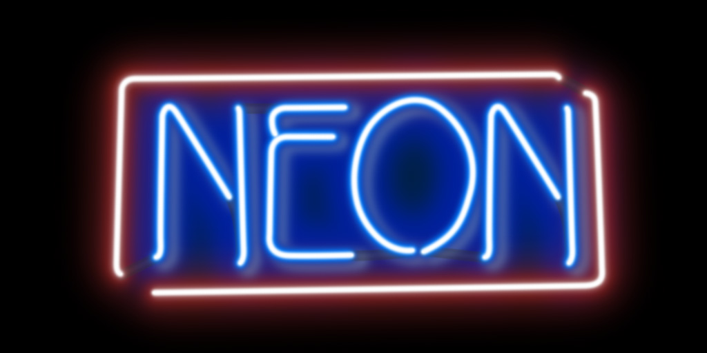 Example of neon type effect