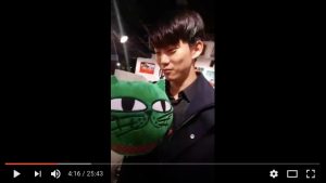 Screenshot of Periscope video