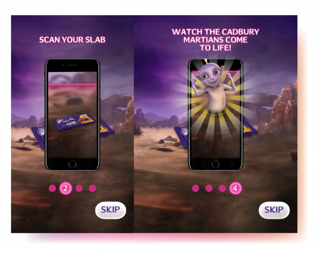 Figure 5. Cadbury's Promotional Photos for #JoyOfANewKind