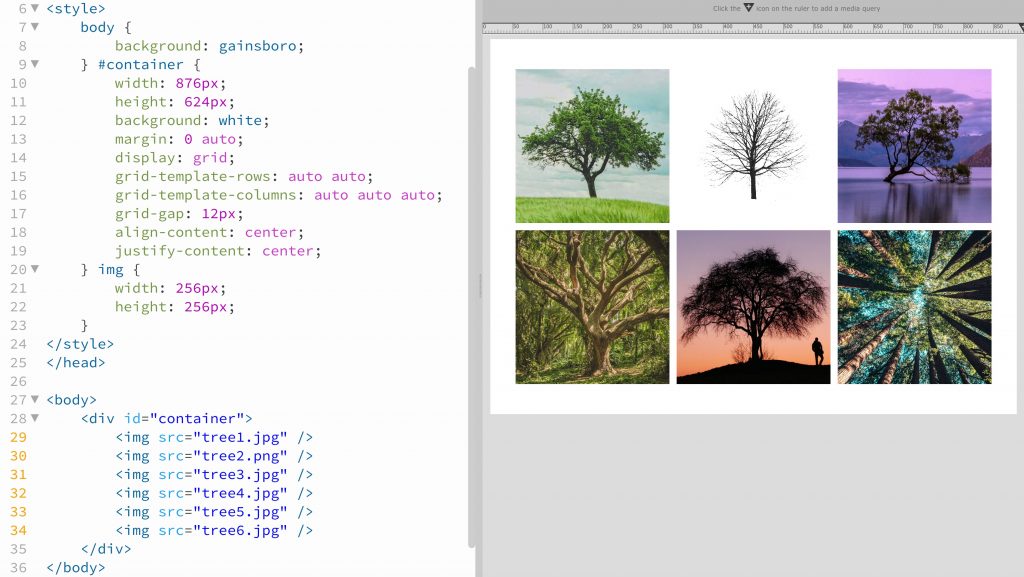 CSS grid layout