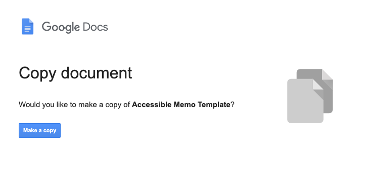 Google Docs – Understanding Document Accessibility