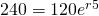 240=120e^{r5}