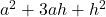 \3a^2+3ah+h^2