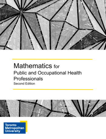 Mathematics for Public and Occupational Health Professionals – Open ...