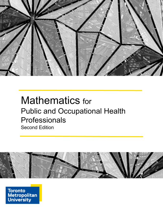 Cover image for Mathematics for Public and Occupational Health Professionals