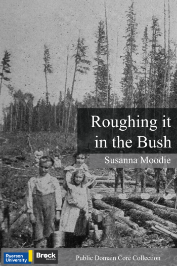 Cover image for Roughing it in the Bush