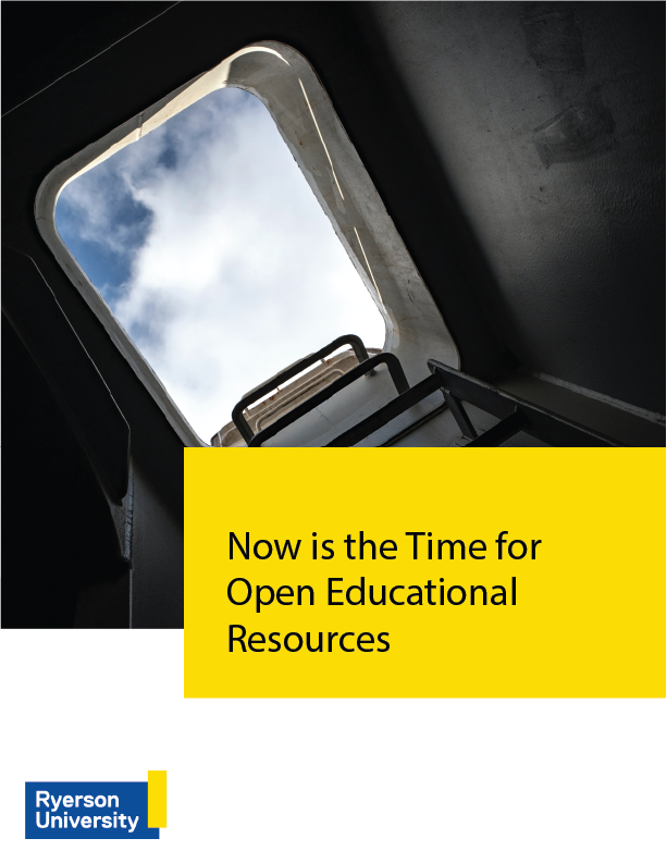 Cover image for Now is the Time for Open Educational Resources