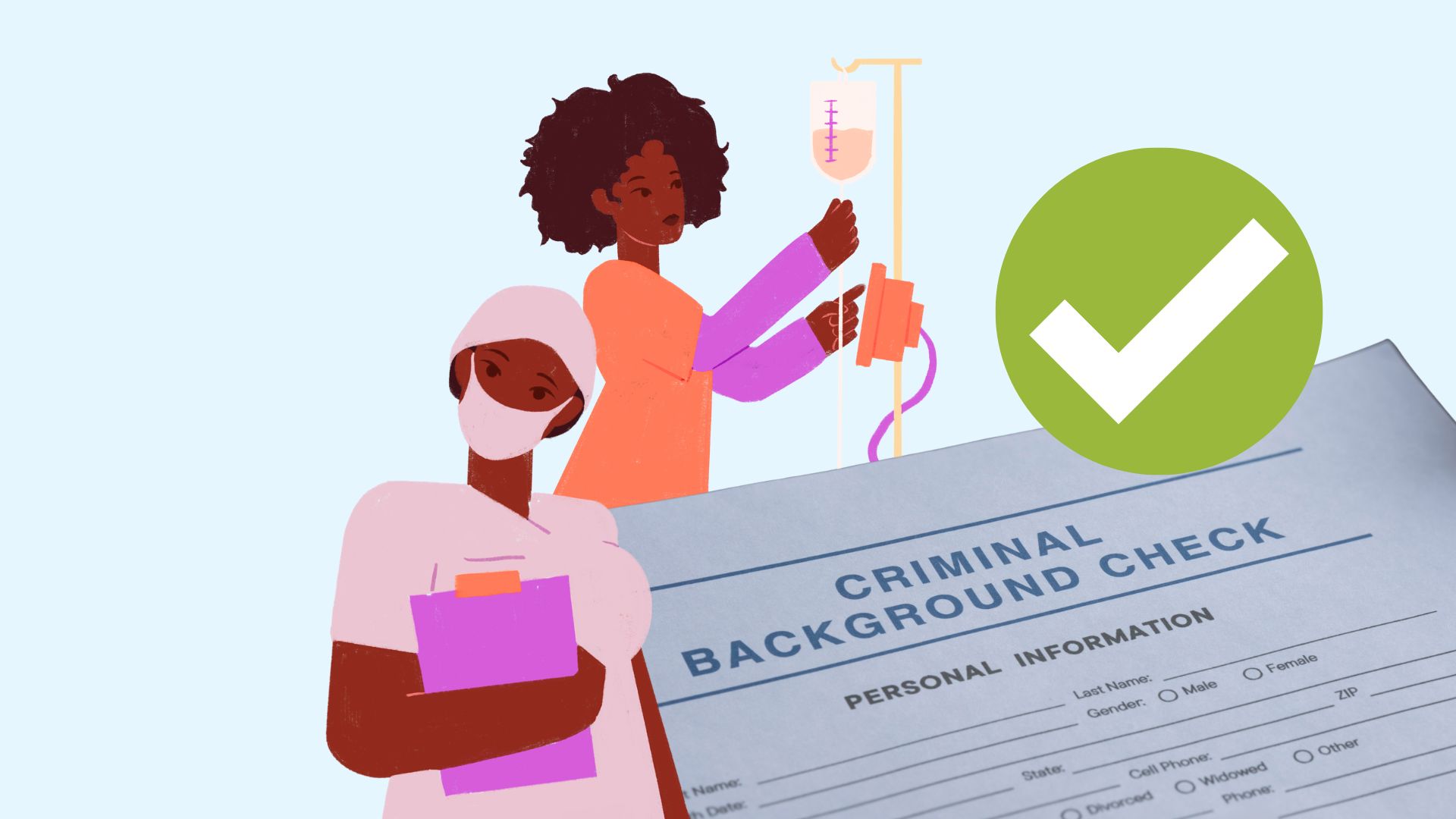 A new vetted caregiver replaces the previous, after a thorough criminal records check and onboarding with new anti-violence, anti-TFGBV, and safe documentation training.